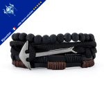 Bracelet ancre homme cuir et perles