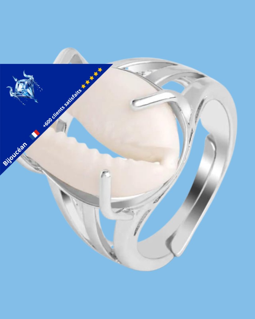 Bague Coquillage Cauri