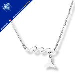 Collier vagues et baleine